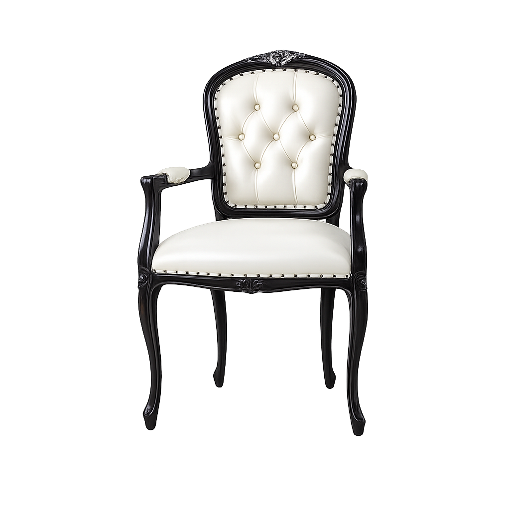 Kursi Arm Chair Oval Abu