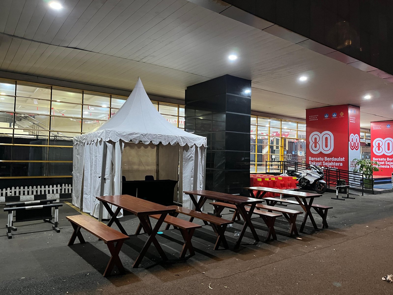 Sewa Tenda Event di Go Wet Waterpark Grand Wisata Bekasi